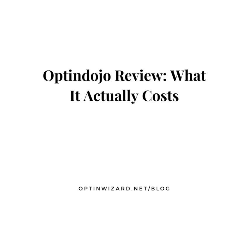Optindojo Review What It Actually Costs