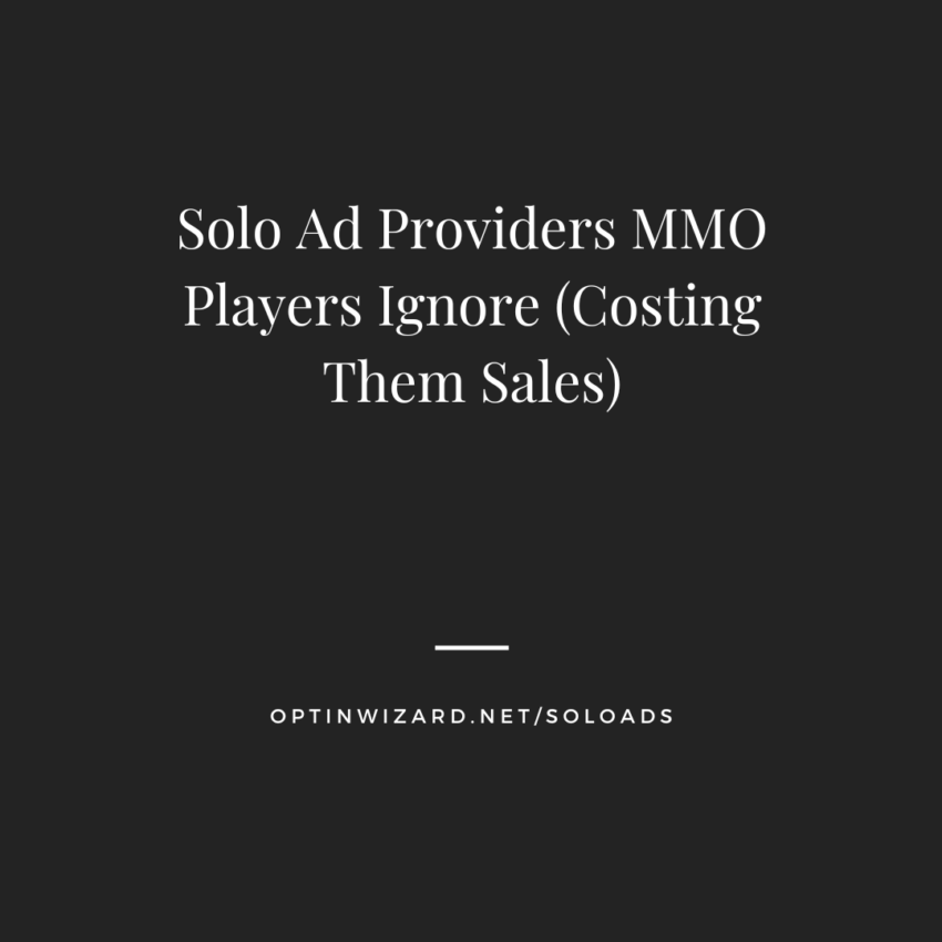 Solo Ad Providers MMO Players Ignore (Costing Them Sales)