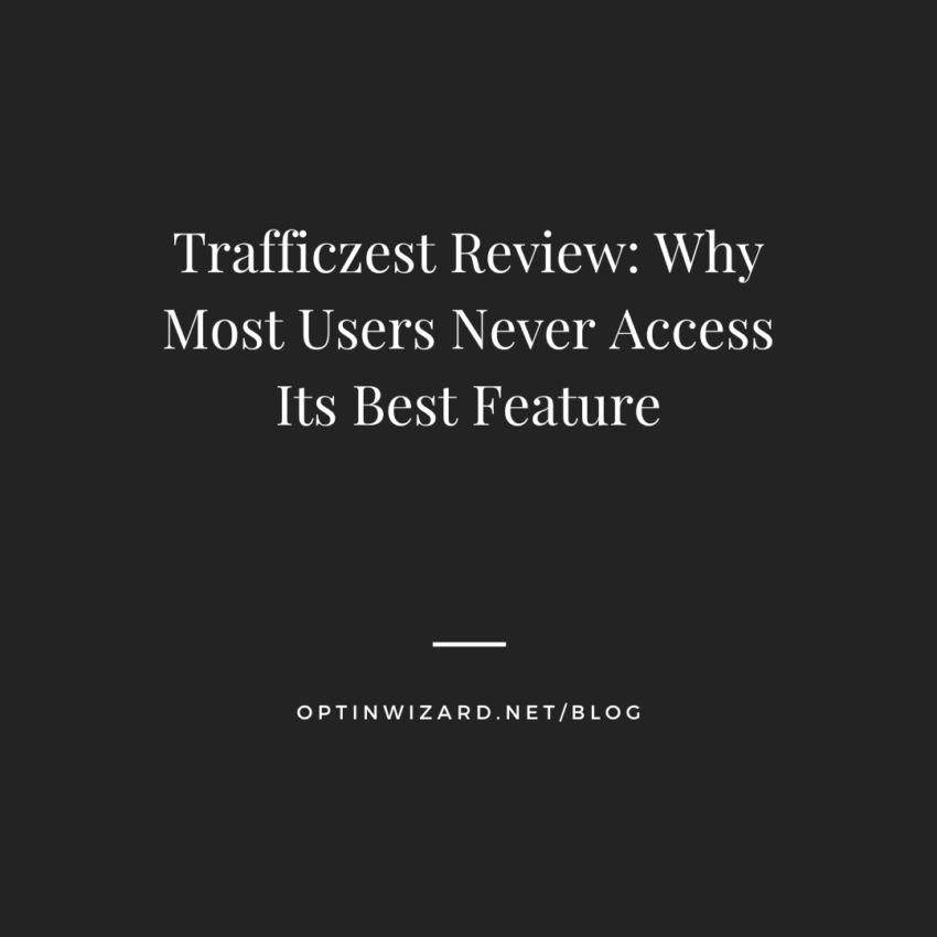 Trafficzest Review Why Most Users Never Access Its Best Feature